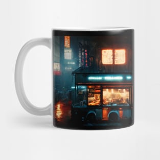 Ramen Truck - Cyberpunk Cityscapes Mug